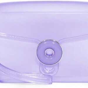 Clear PVC Mini Bag Y2K Style Compact Crossbody Festival Beach Urban